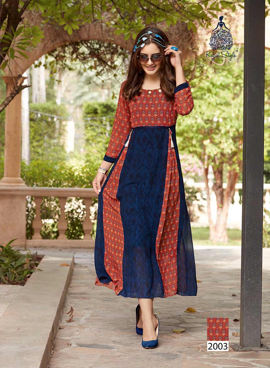 Fashion Blossom Vol-2 Kajal Style Printed Kurti Fashion Blossom Vol-2 Kajal Style Printed Kurti